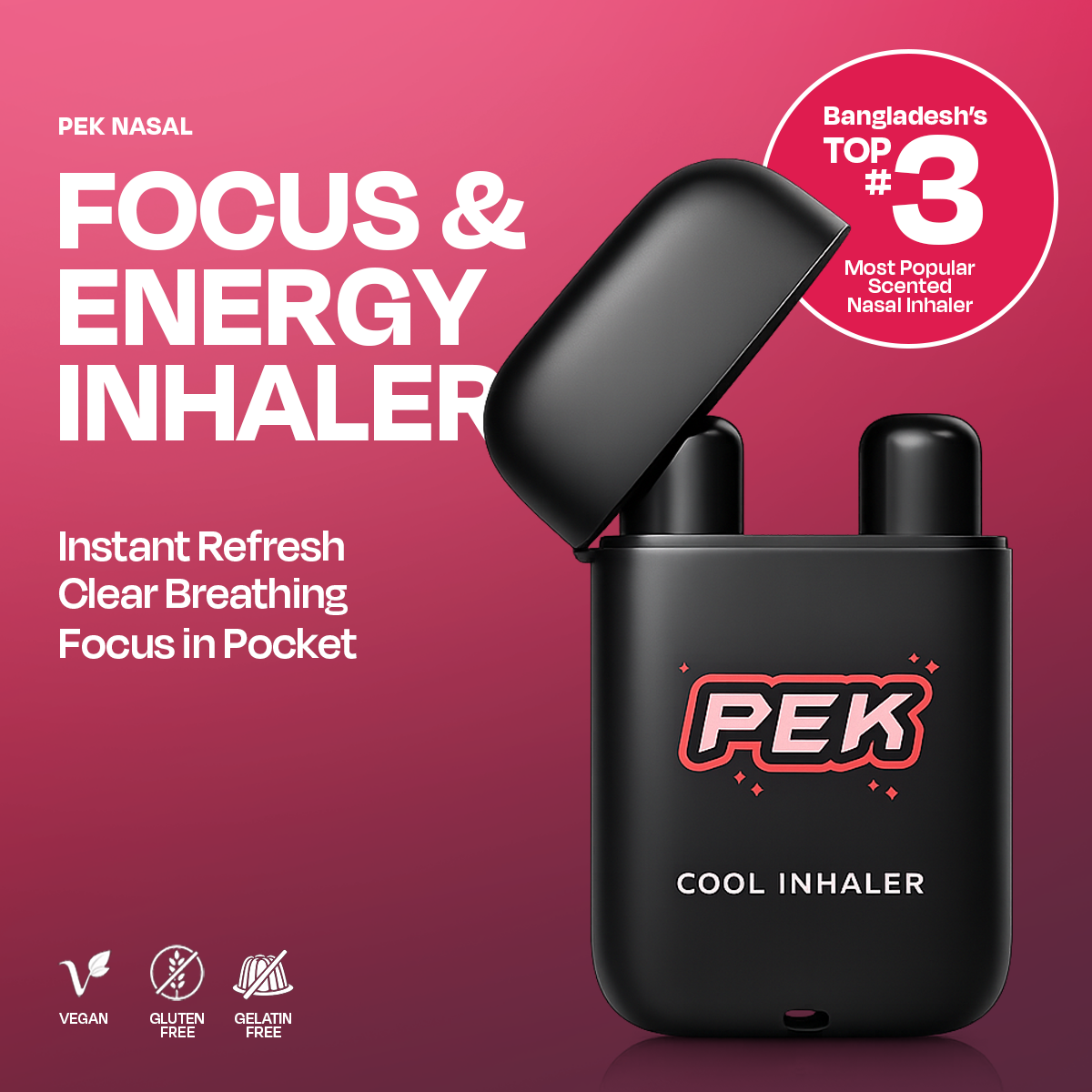 Pek Nasal Energy Inhaler – EVOQ
