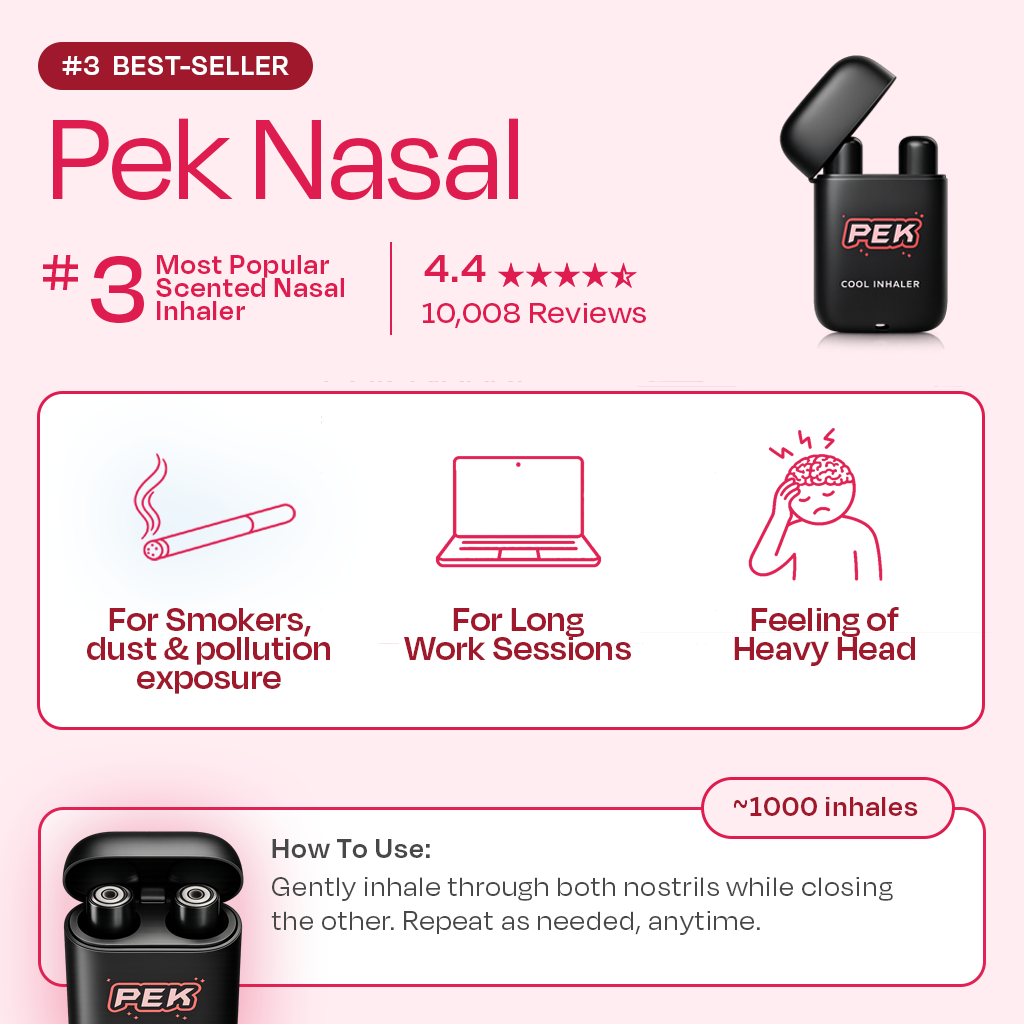 Pek Nasal Energy Inhaler