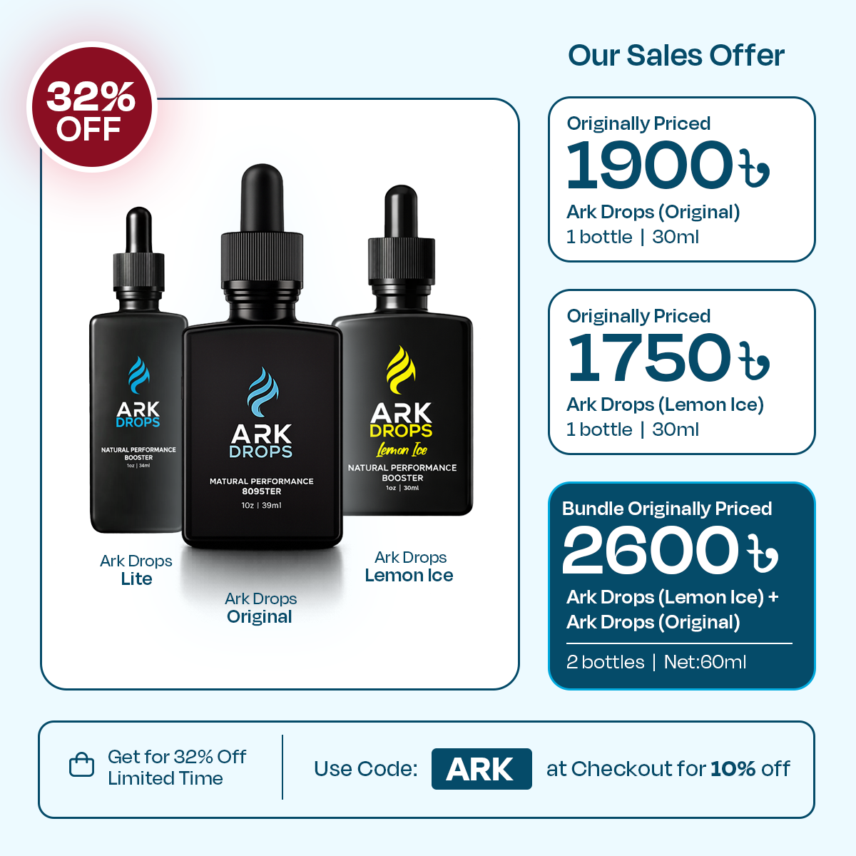 Ark Drops by Evoq