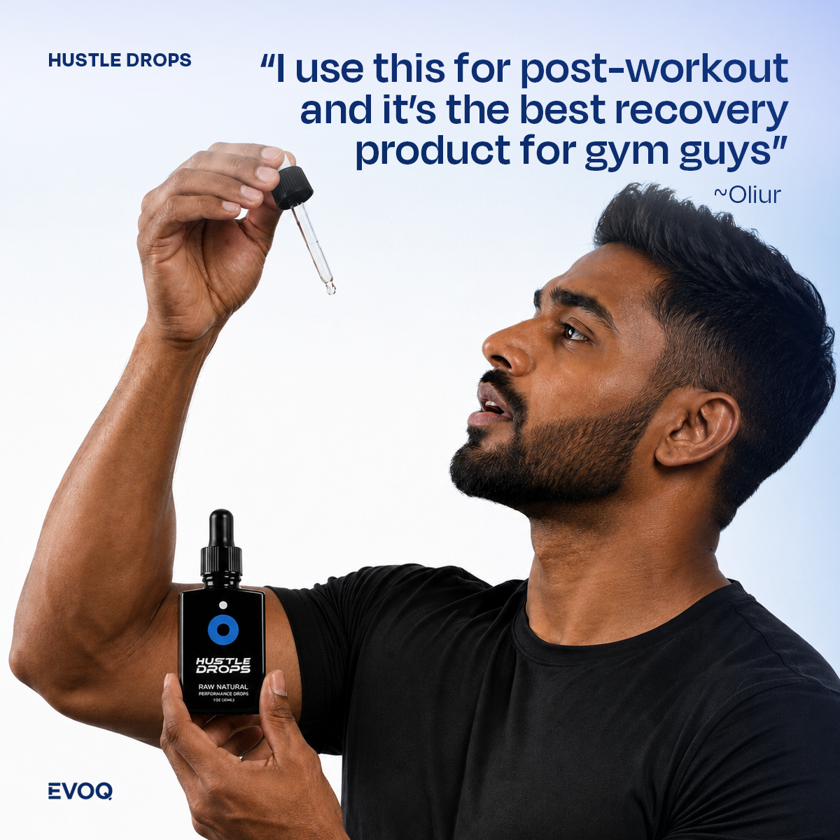 Hustle Drops by Evoq - Improve Breathing