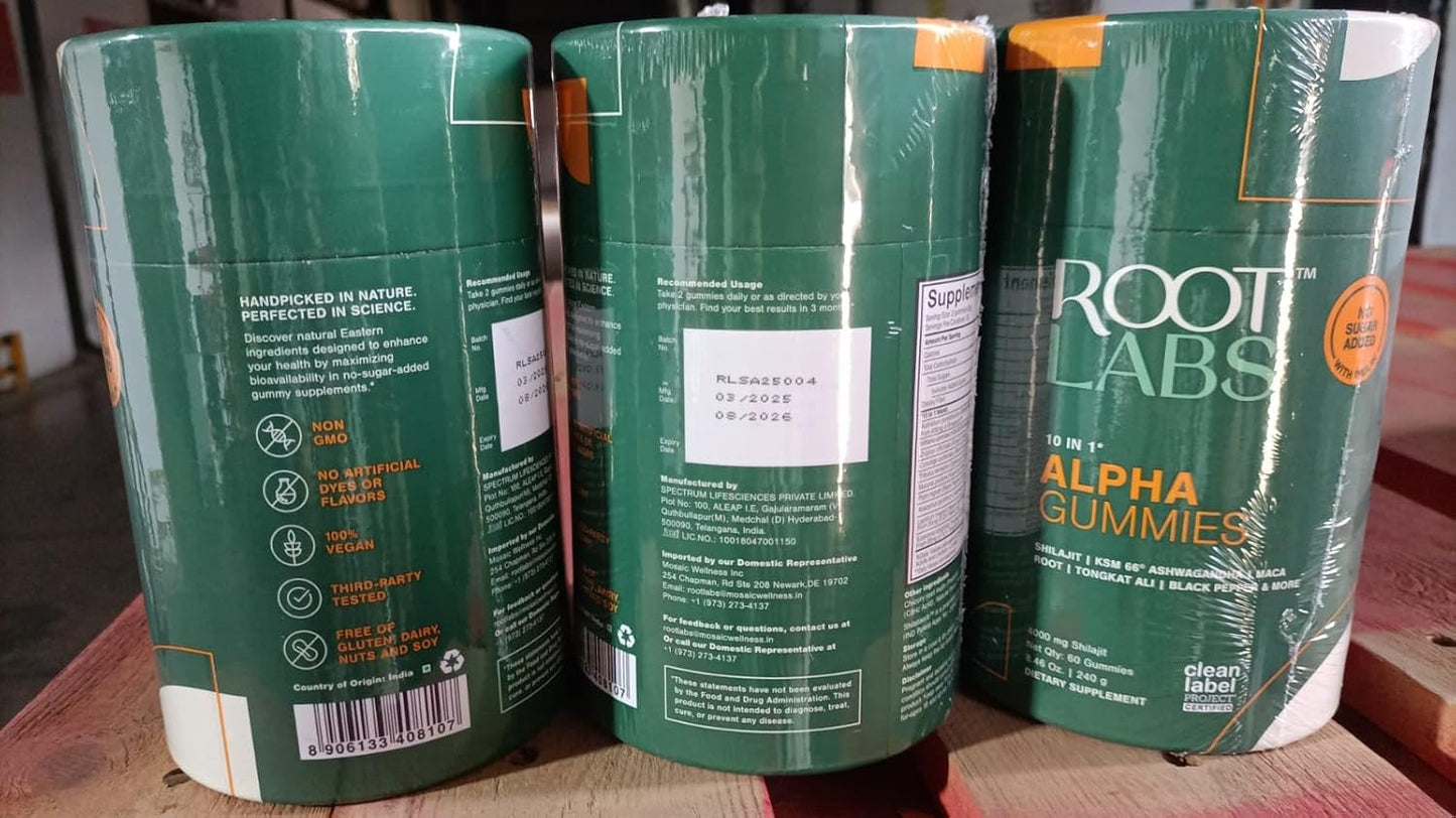 Alpha Shilajit Gummies - Last Longer in Bed