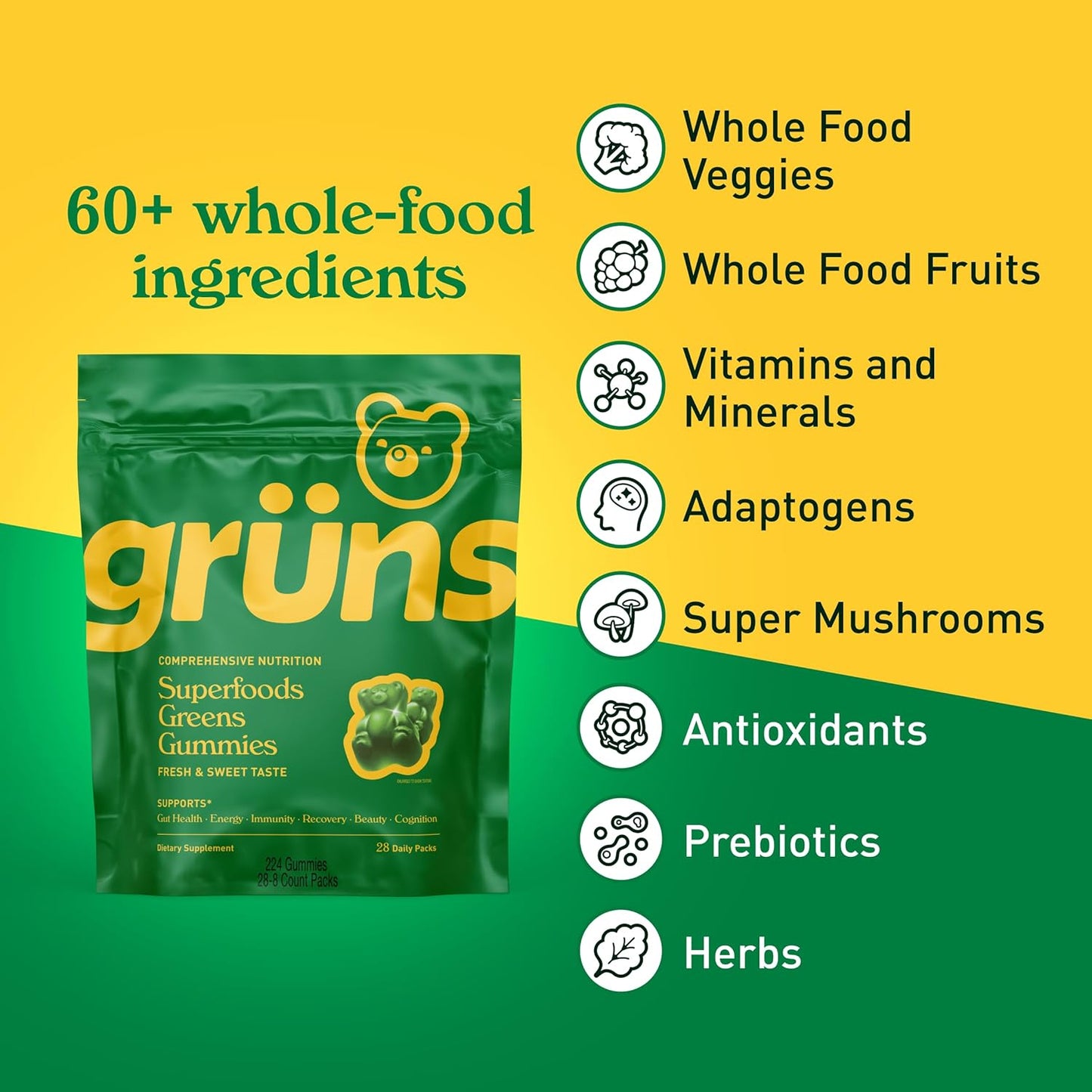 Superfoods Green Gummies