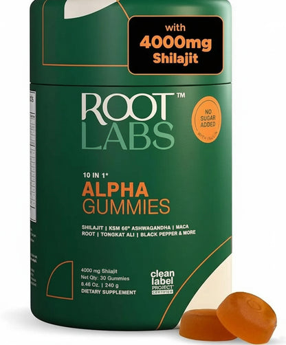 Alpha Shilajit Gummies - Last Longer in Bed
